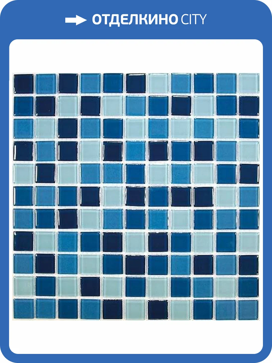 Мозаика Bonaparte Sea Wave-1 (2.5x2.5) 30x30 фото 2