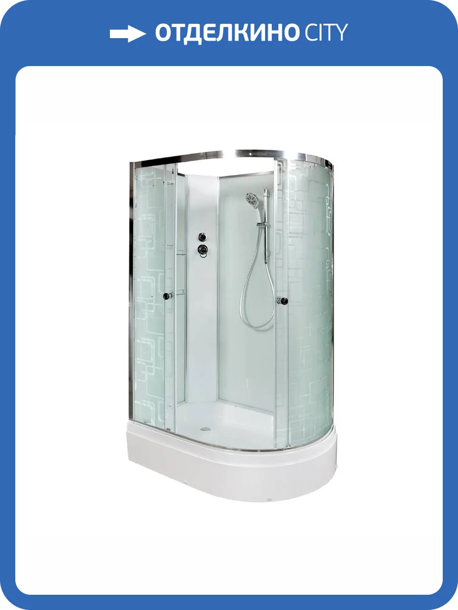 Душевая кабина AvaCan EM2712LN без крыши, 120x80x210 фото 14