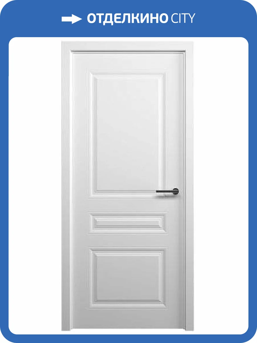Межкомнатная дверь Albero Эмаль Стиль-2 полотно Белый 700x2000 фото 2