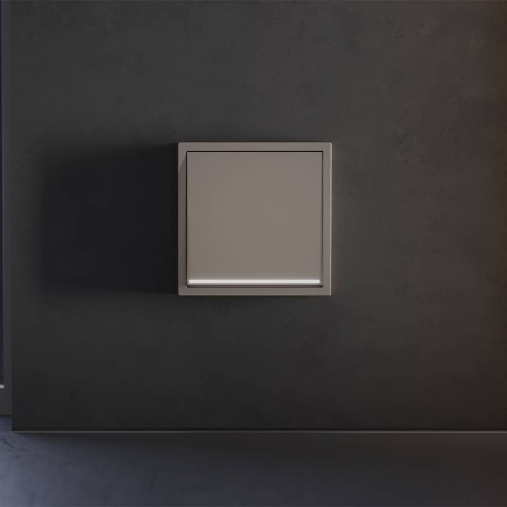 Клавиша для 1-клавишного выключателя с подсветкой Voltum S70 VLS000214 капучино фото 3