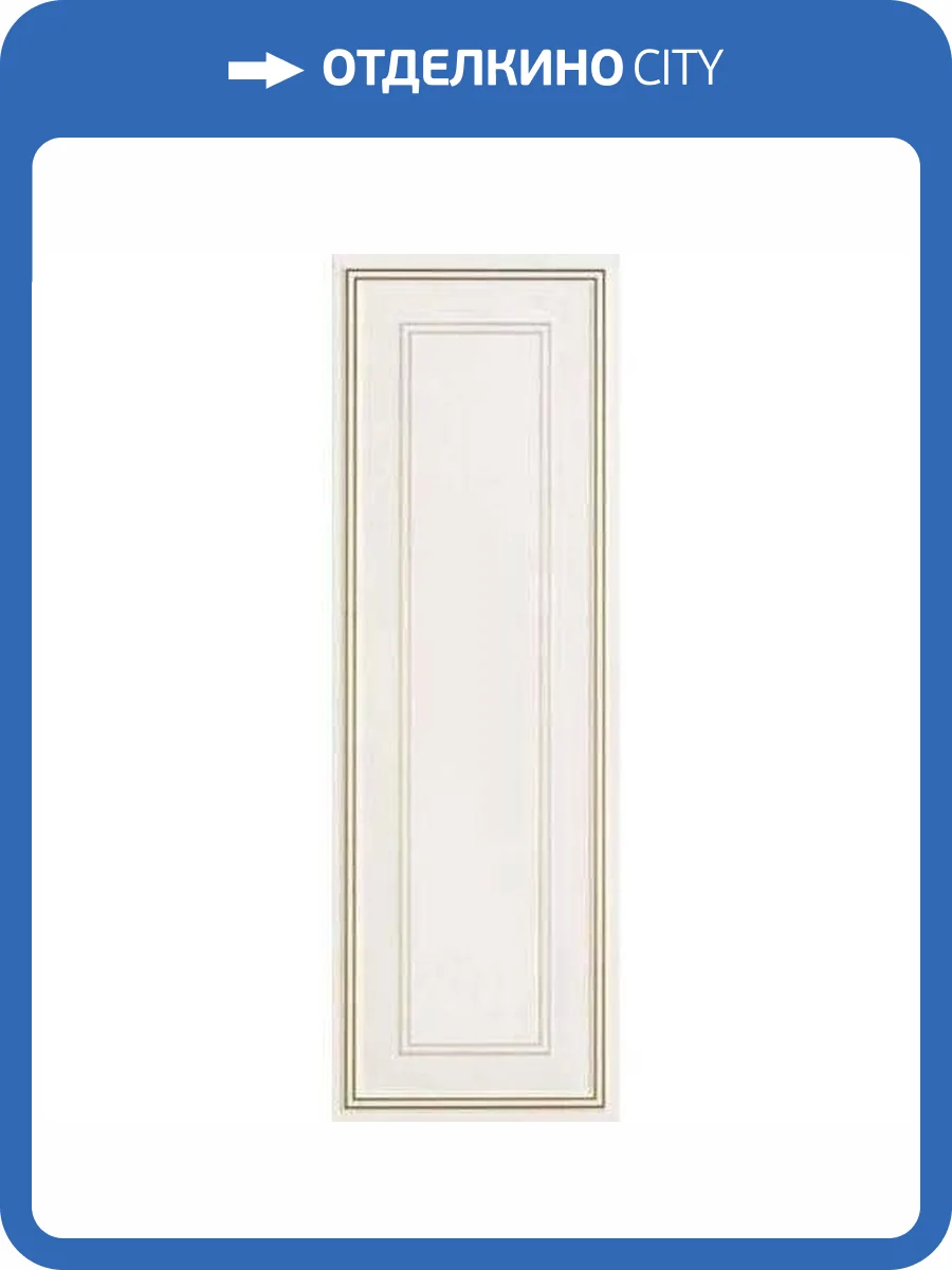 Декор Ascot New England EG331BDD Bianco Boiserie Diana Dec 33.3x100 фото 2