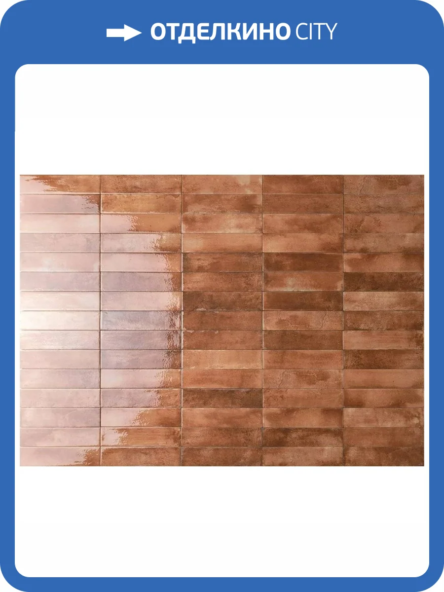Керамогранит Rondine Group RHS Mojave J91277 Cotto Brick 6x25 фото 2