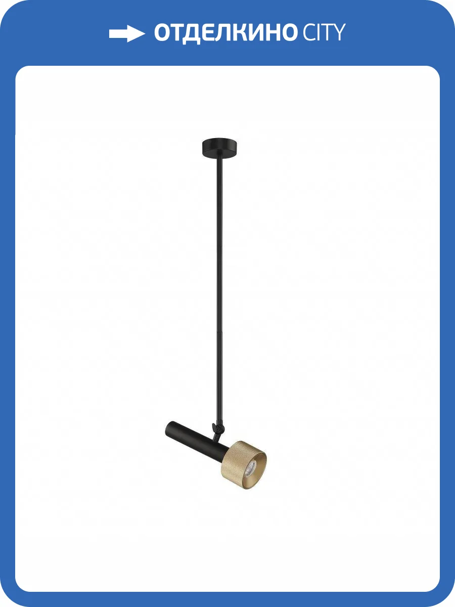 Подвесной светильник iLedex Delta 2361-1 BK+BR фото 5