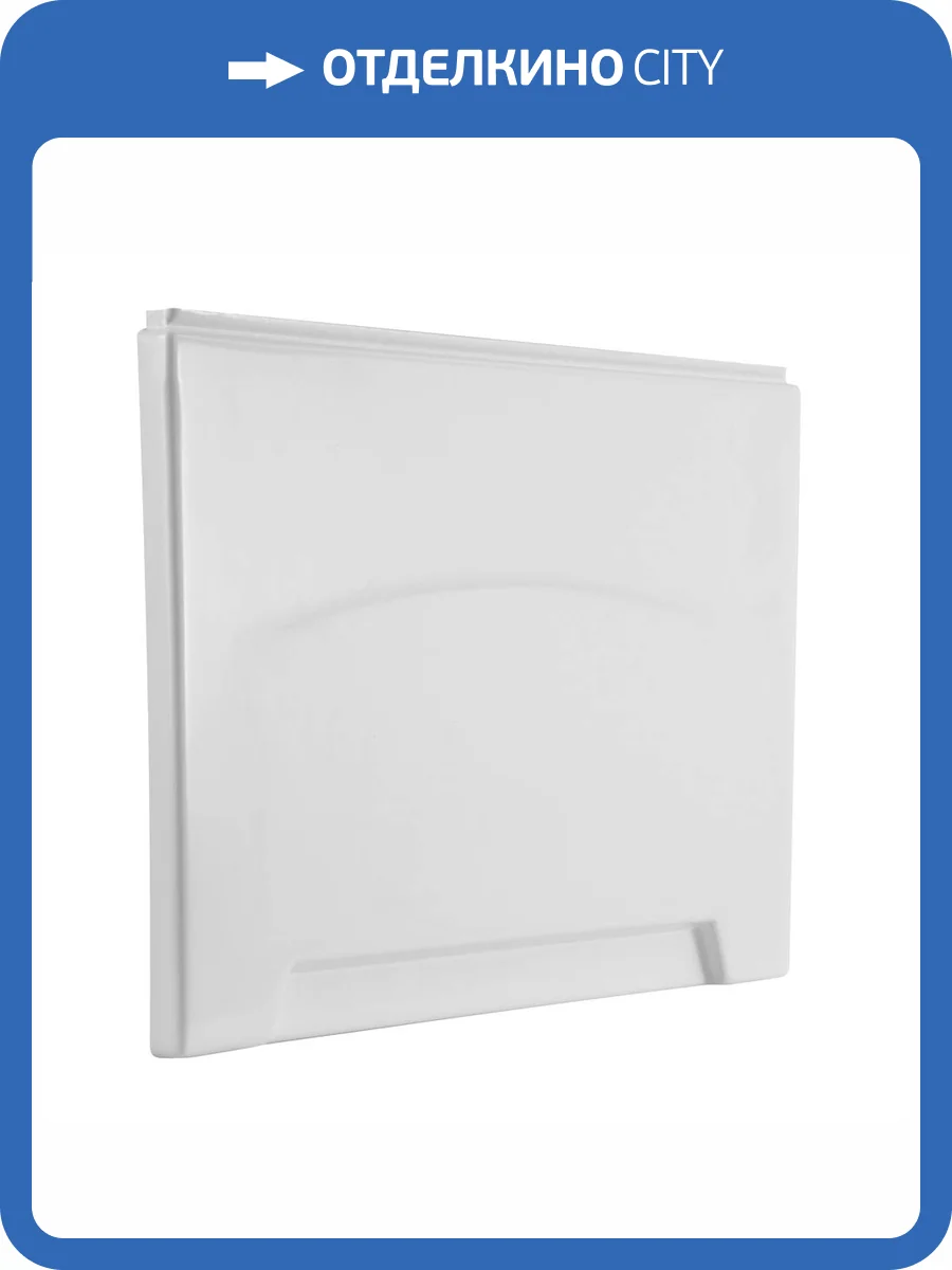 Боковая панель Cezares ECO-F-70-SP-W37 с крепежом, универсальная, белая, 67x52 фото 3