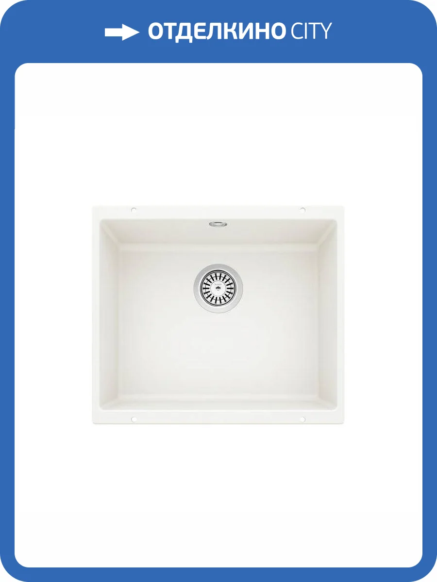 Мойка кухонная Blanco Rotan 500-U 523076 белый фото 5