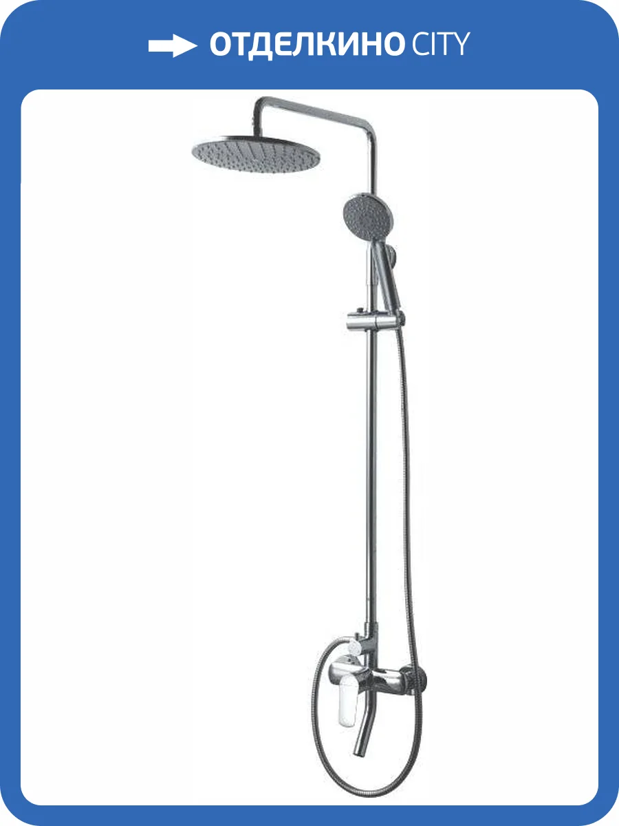 Душевая стойка Bravat Rhein F6429564CP-A-ENG фото 9