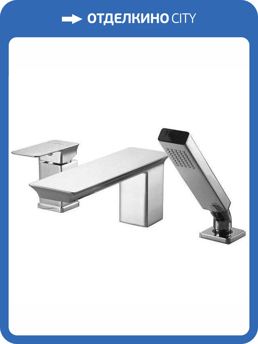 Смеситель на борт ванны Bravat Phillis F556101C-2-ENG фото 6