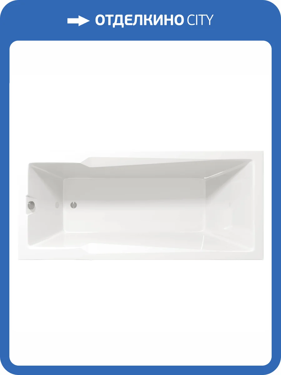 Акриловая ванна Creto Regia 190x90 с каркасом фото 5