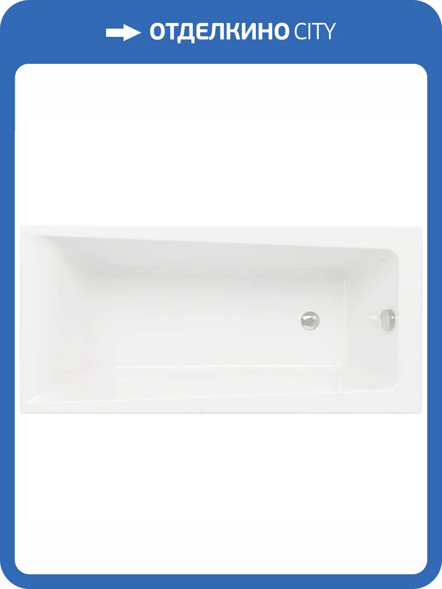 Акриловая ванна Cersanit Lorena 160x70 ультра белая фото 8