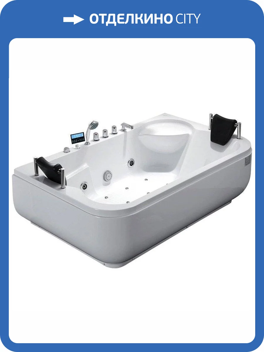 Акриловая ванна Gemy G9085 K R 180x116 фото 6