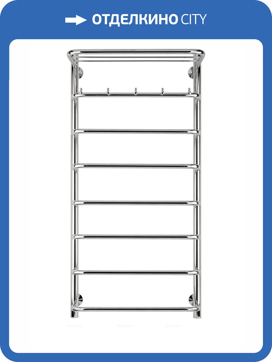 Полотенцесушитель электрический Secado Мерида 4603777452605 1 КСП 100x40, R, хром фото 3