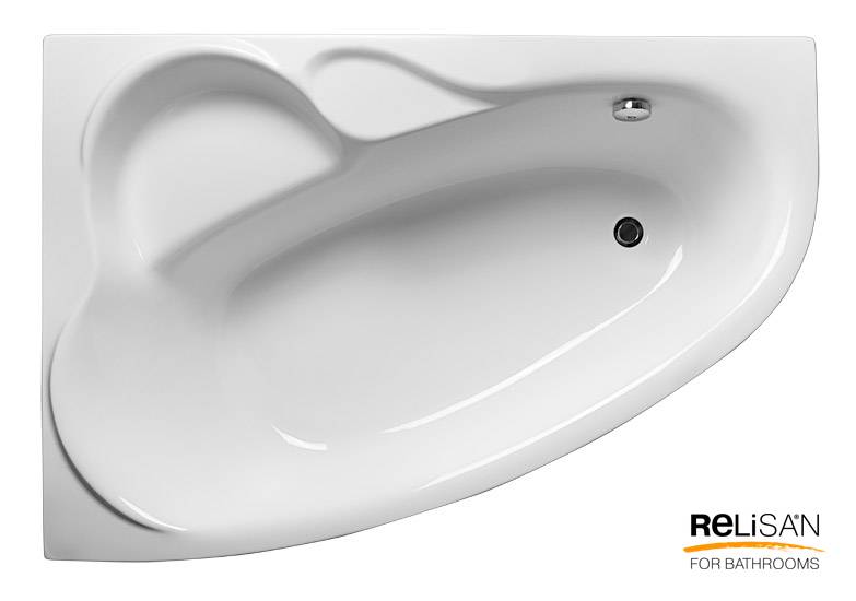 Акриловая ванна Relisan Ariadna L 150x100 фото 3