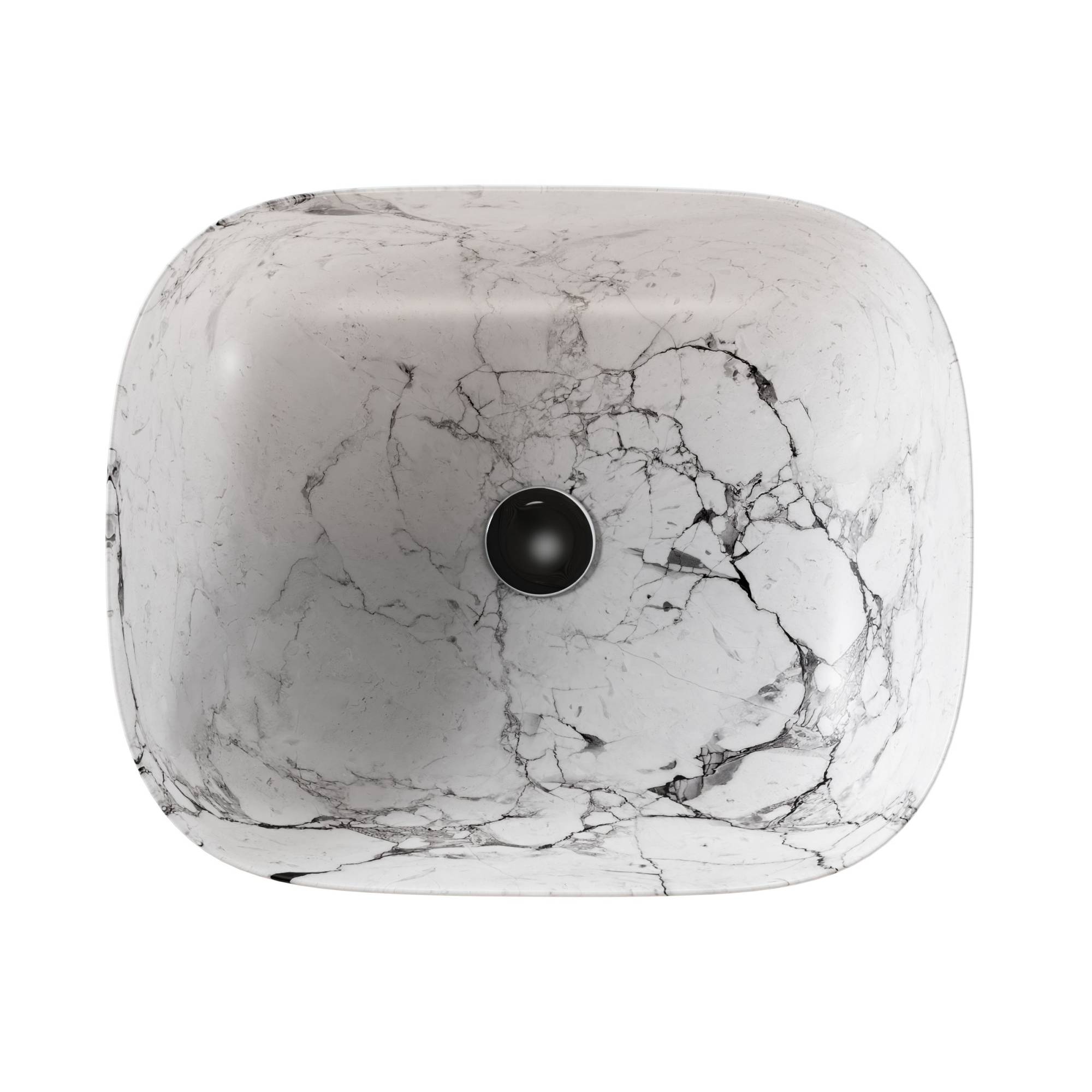 Раковина Watersense Rita 50 W00055 белый мрамор фото 12