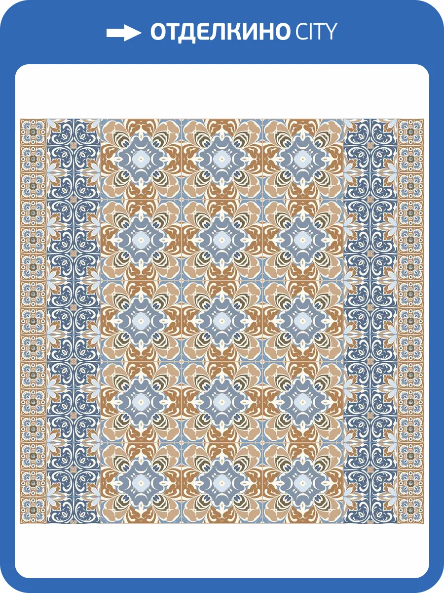 Фреска Ortograf Arabesque 33452 Arabesque Флок FLK фото 2