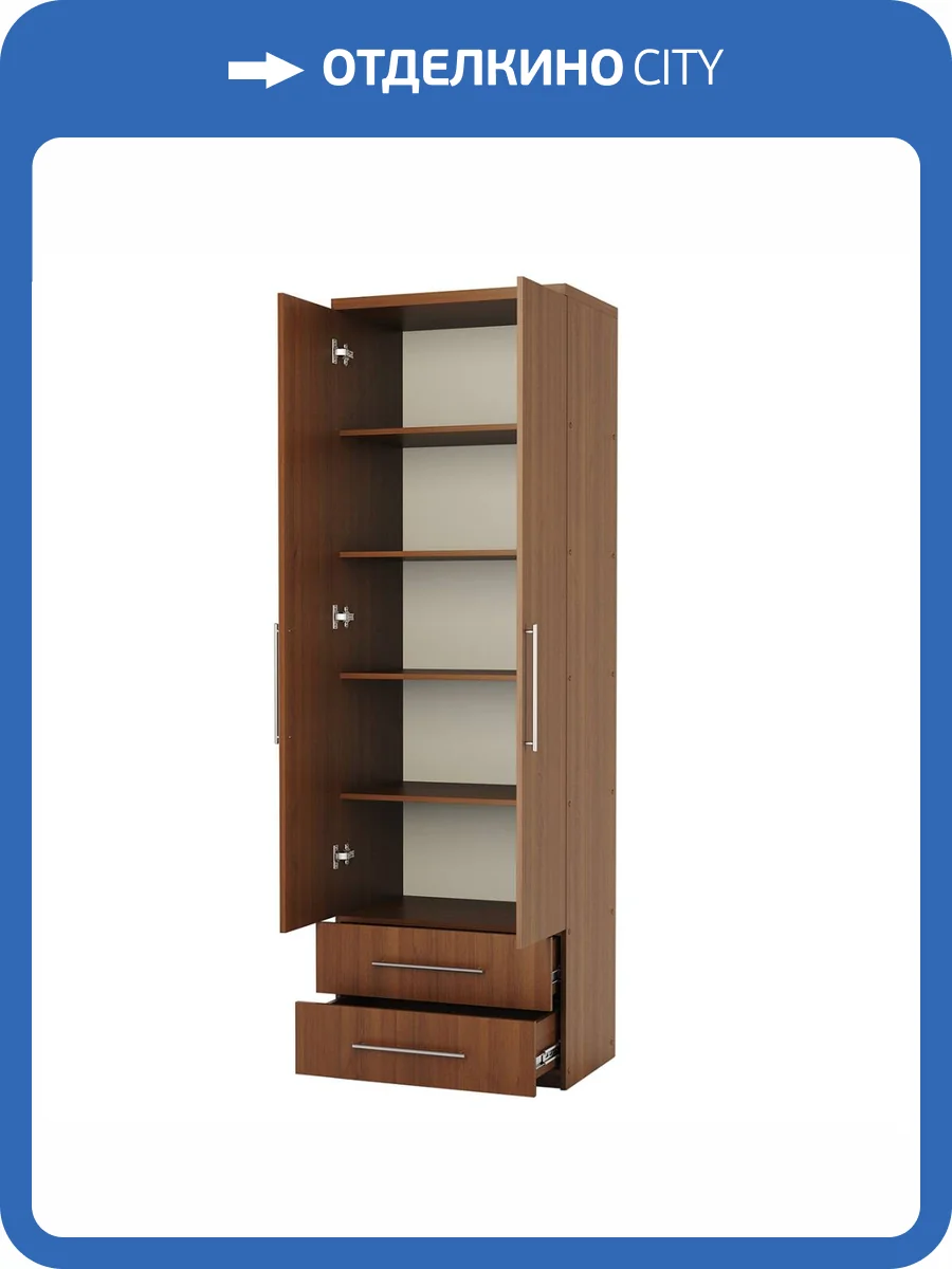 Шкаф Шарм-Дизайн Мелодия МПЯ-21 1901022134, орех фото 4