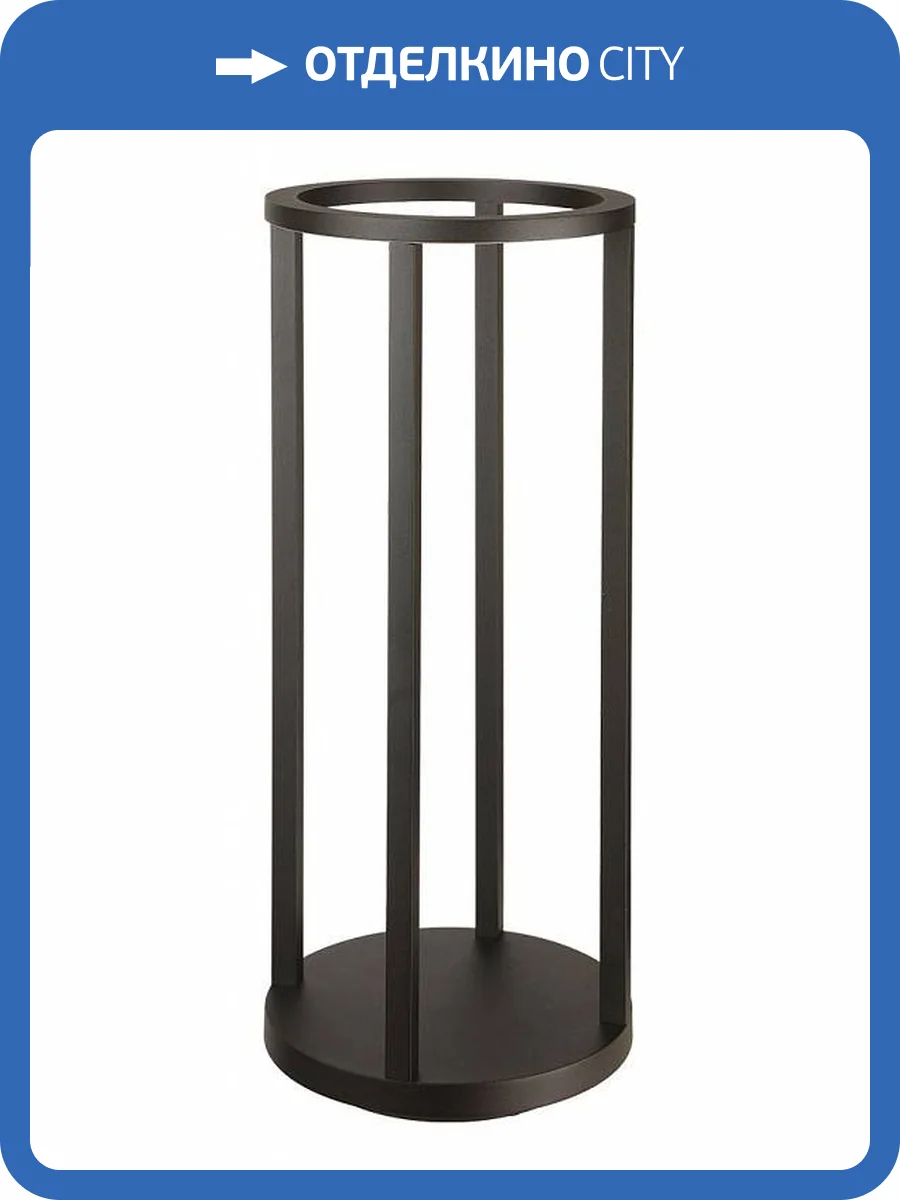 Наземный низкий светильник Arte Lamp Hassaleh A3370PA-1BK фото 2