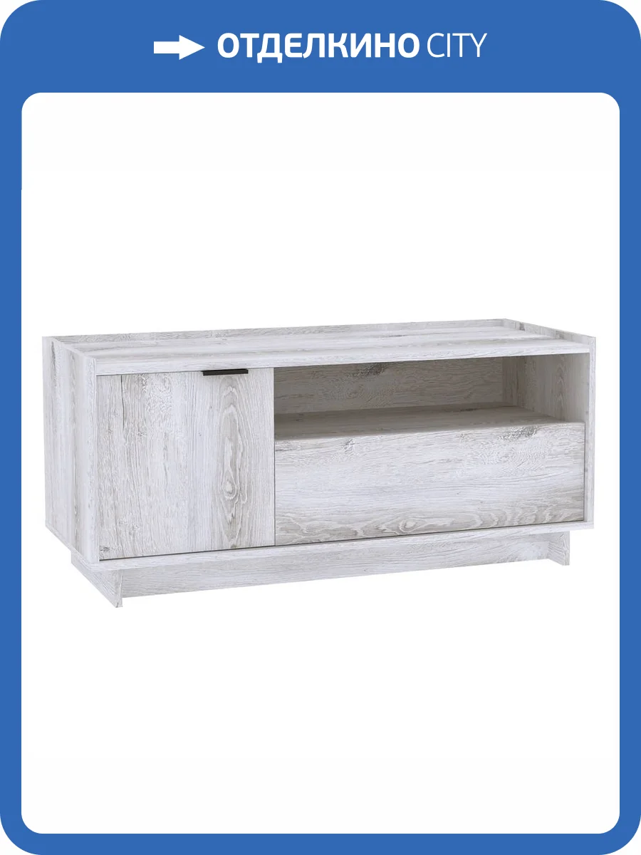 Тумба под ТВ Глазов Мебель Флекс 3 00-00163997 дуб шавиниган фото 4