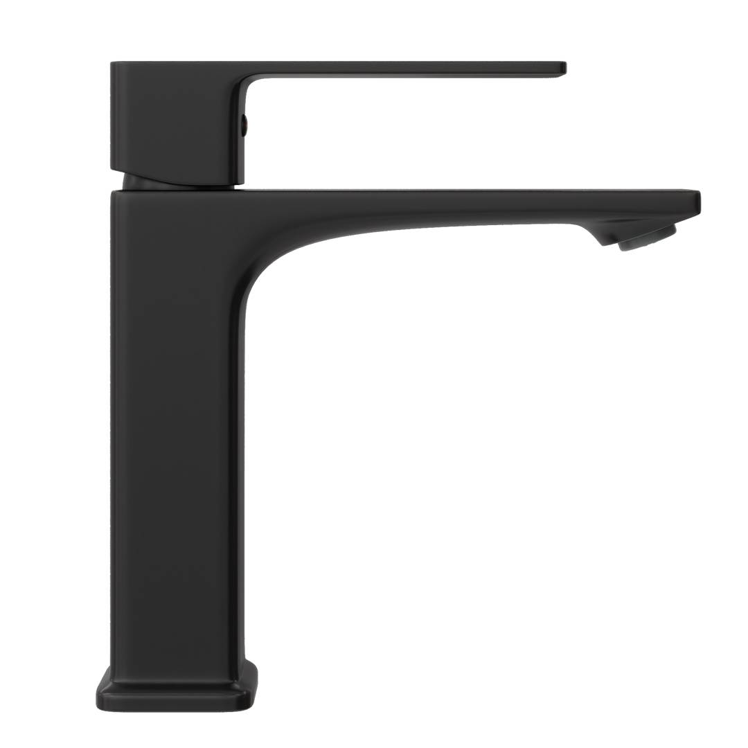 Смеситель для раковины Watersense Amelia W00351 черный матовый фото 2