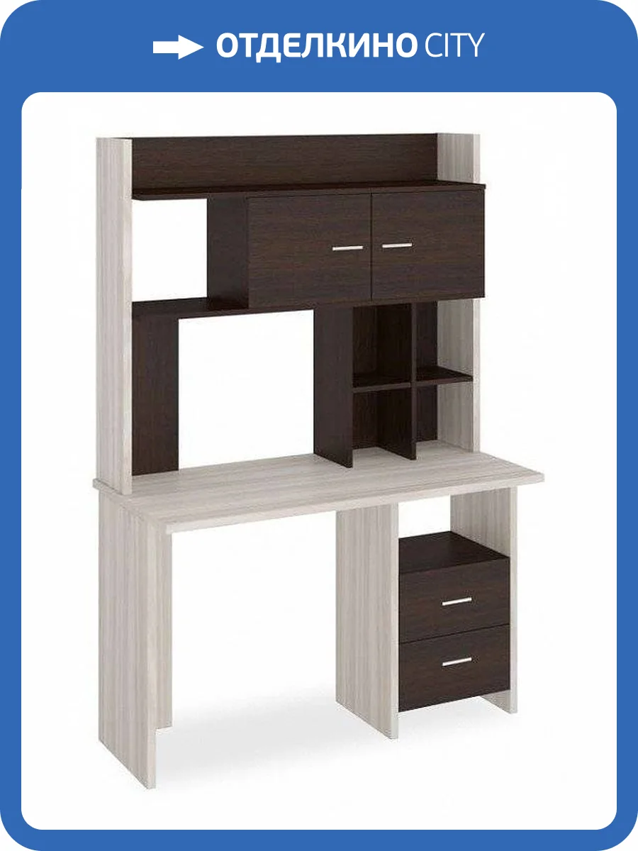 Стол компьютерный Merdes Домино Lite MER_SKL-Pryam120R-NKLH-120-KV фото 3