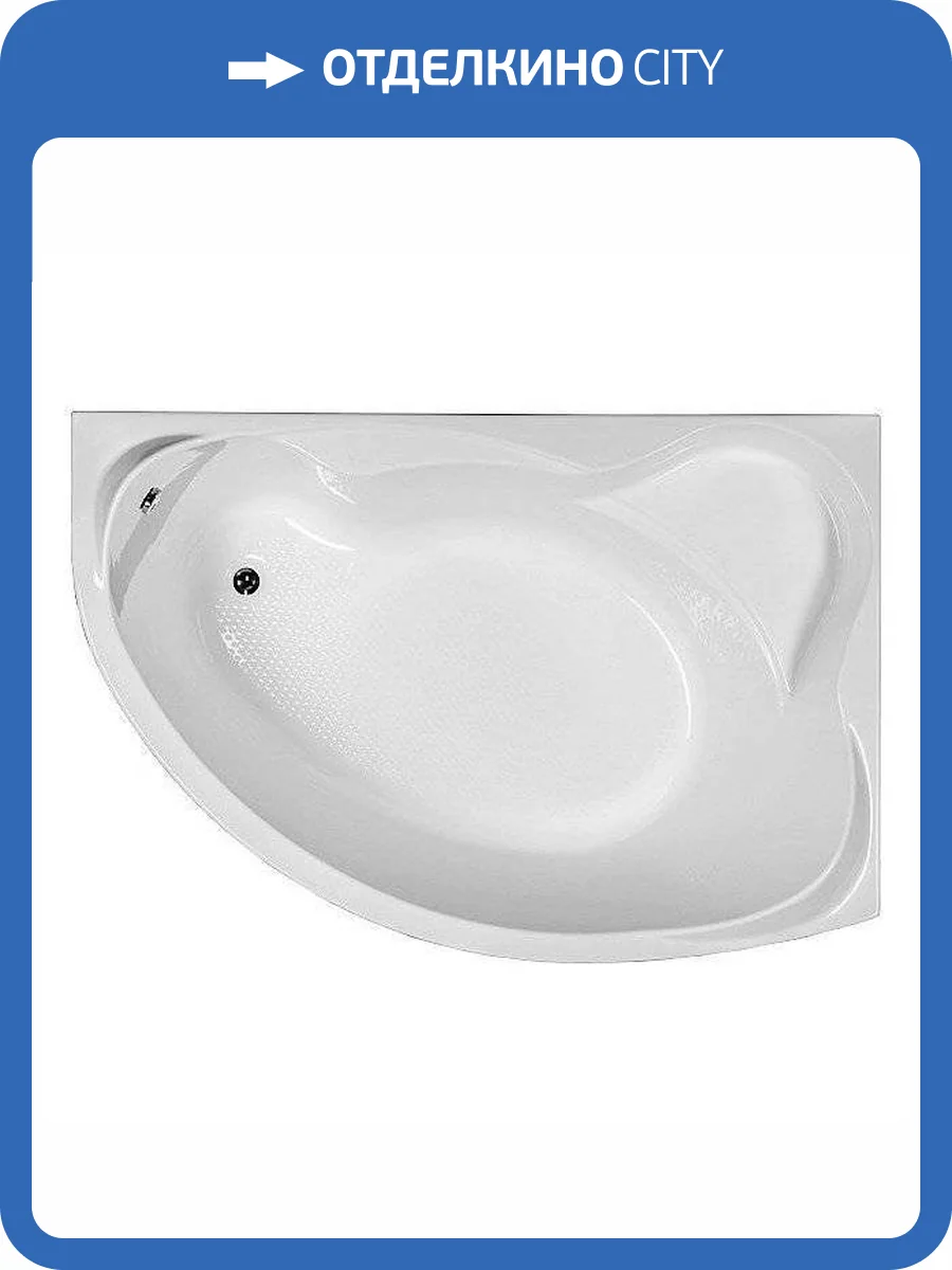 Акриловая ванна Aquanet Jamaica 205503 160x100 правая, с каркасом фото 20