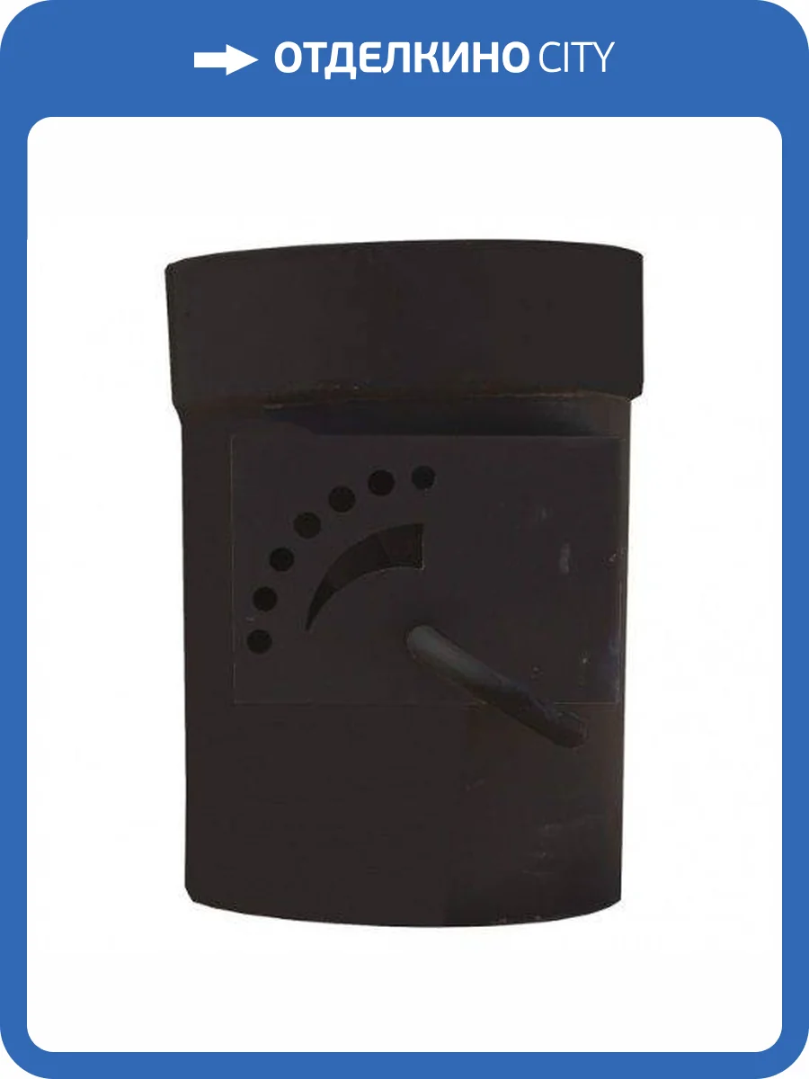 Патрубок дымохода ZOTA Енисей-18, d=150, вертикальный фото 2