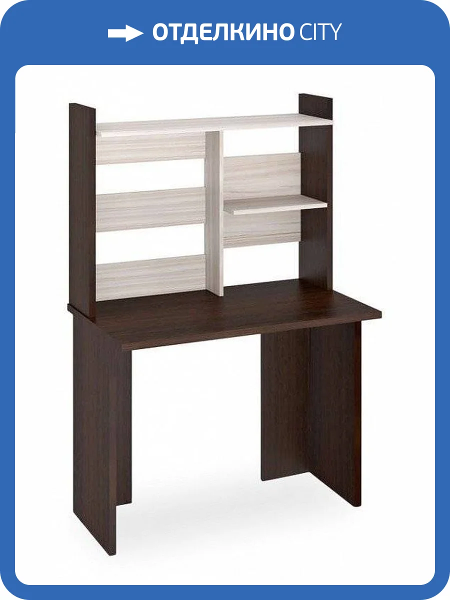 Стол компьютерный Merdes Домино Лайт MER_SKL-Pryam100_bez_tumby-NKL-100_VK фото 2