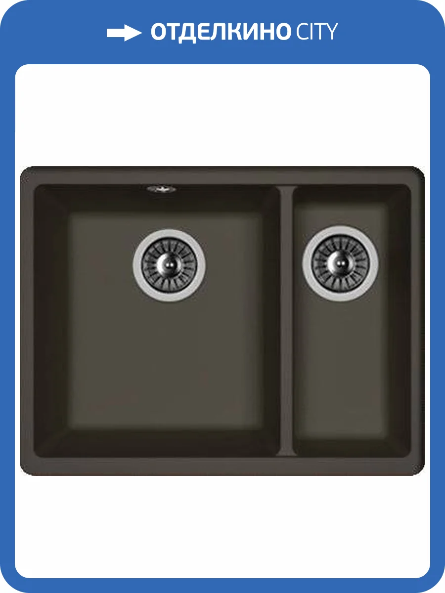 Мойка кухонная Florentina Вега 335/160 антрацит фото 3