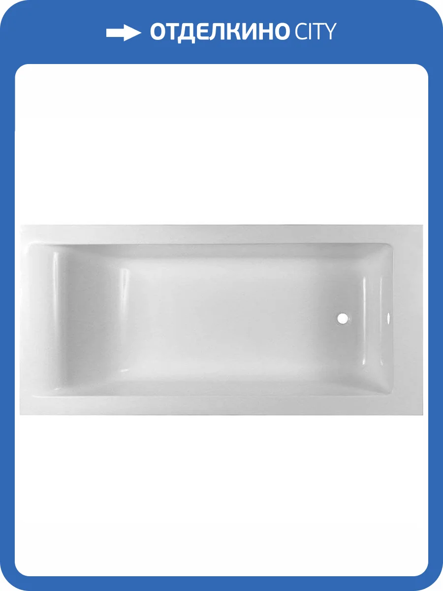 Ванна из искусственного камня Эстет Дельта В 170x75 с ножками фото 9