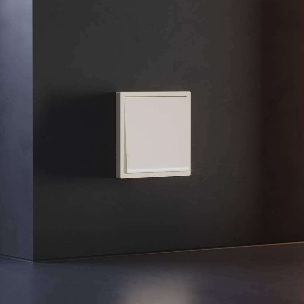 Клавиша для 1-клавишного выключателя с подсветкой Voltum S70 VLS000213 хлопок фото 4