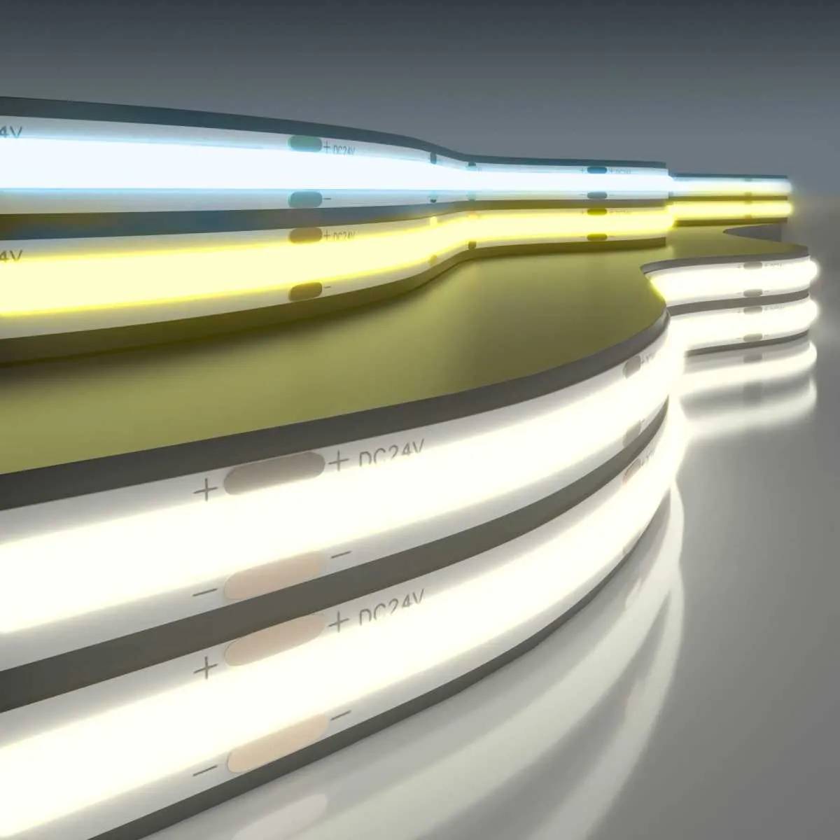 Светодиодная лента Elektrostandard COB 24V 576Led 13W IP20 MIX 3300/6500 теплый белый/холодный белый 5м