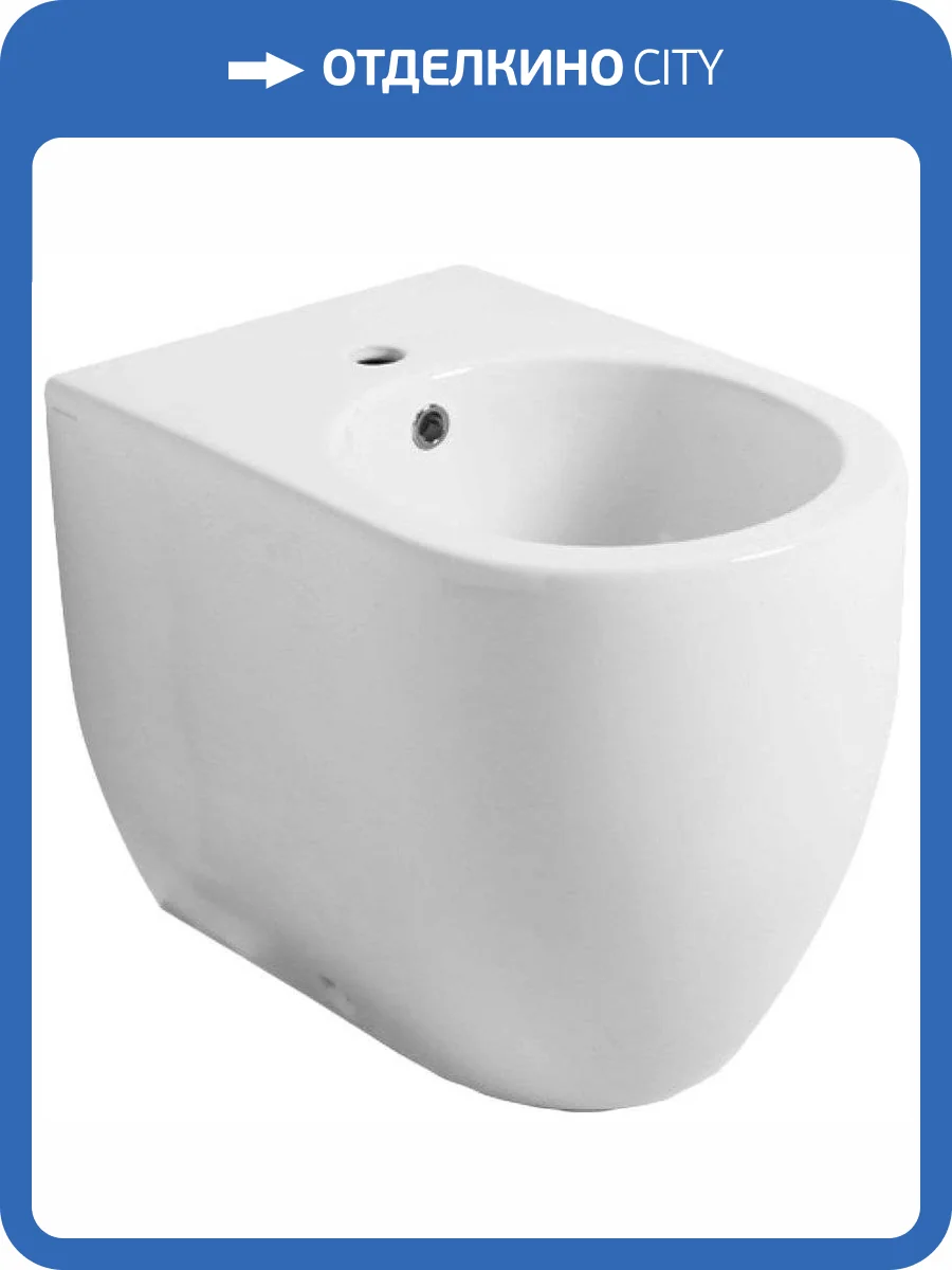 Биде напольное Kerasan Flo 312201*1 фото 3