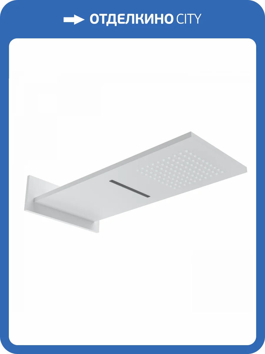 Верхний душ Wonzon & Woghand WW-HS101-MW белый матовый фото 3