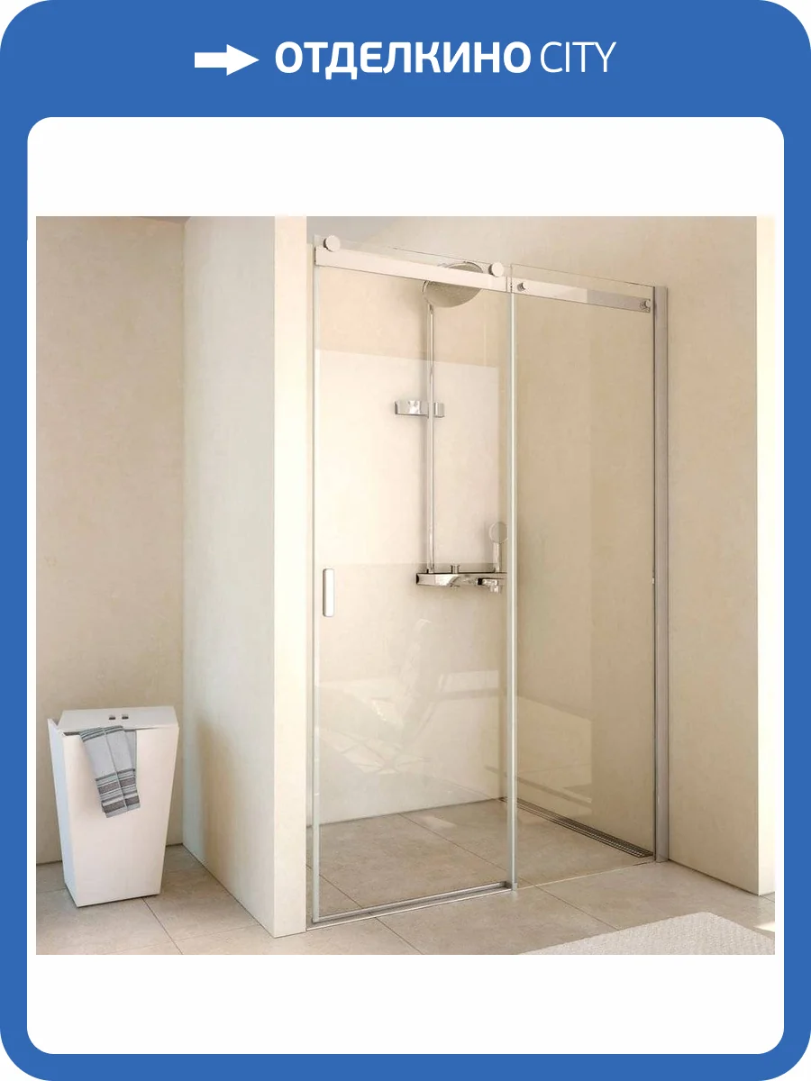 Душевая дверь в нишу Riho Baltic B104 118x210 см фото 8