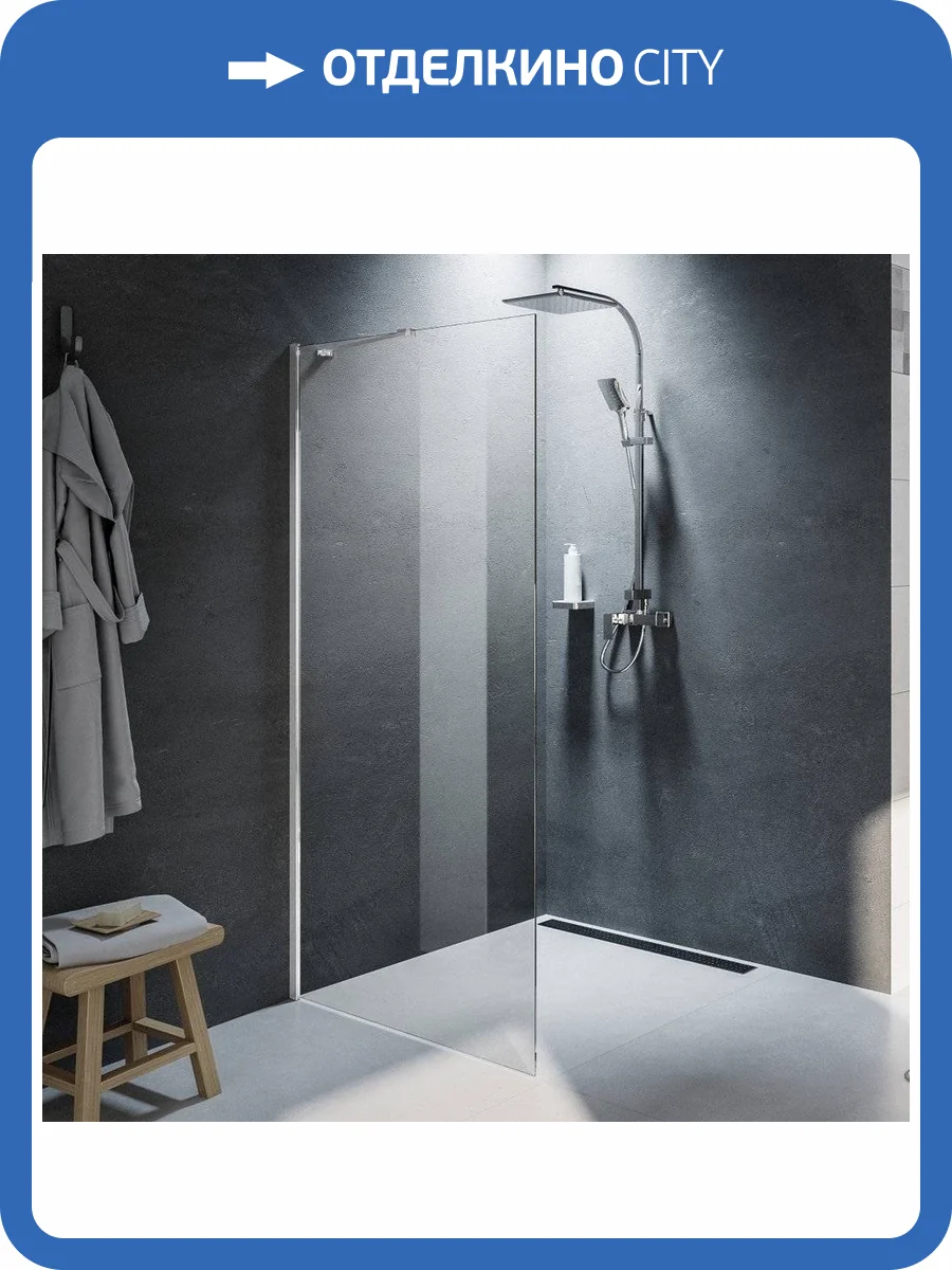Душевая перегородка Riho Novik Z400 100 см фото 5
