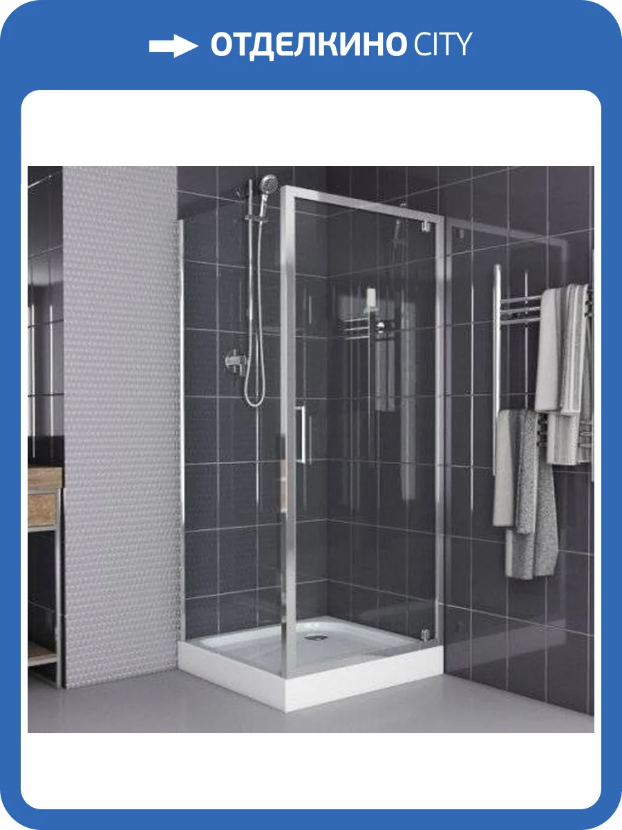Душевой уголок Bravat Drop 90х90х200 фото 8