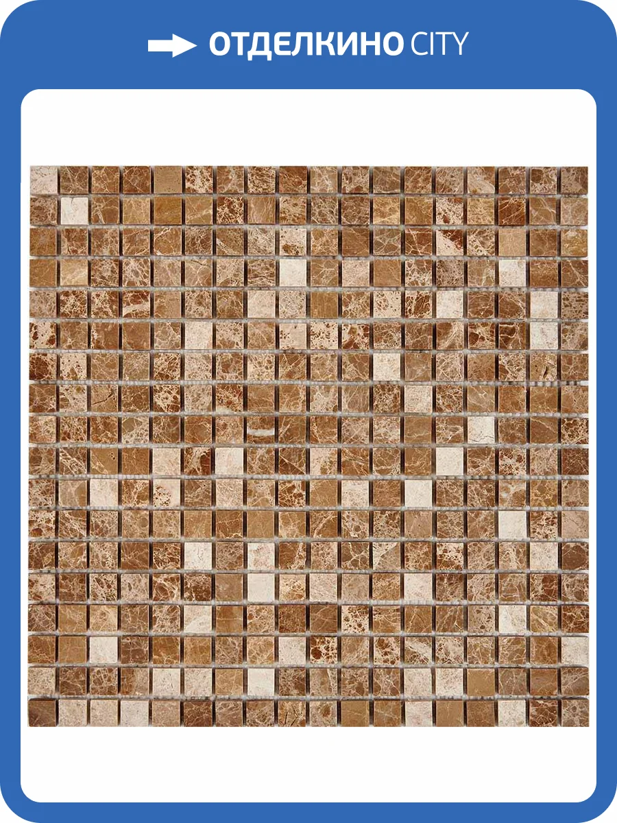 Мозаика Pixel Mosaic Мрамор PIX221 (1.5x1.5) 30.5x30.5 фото 2
