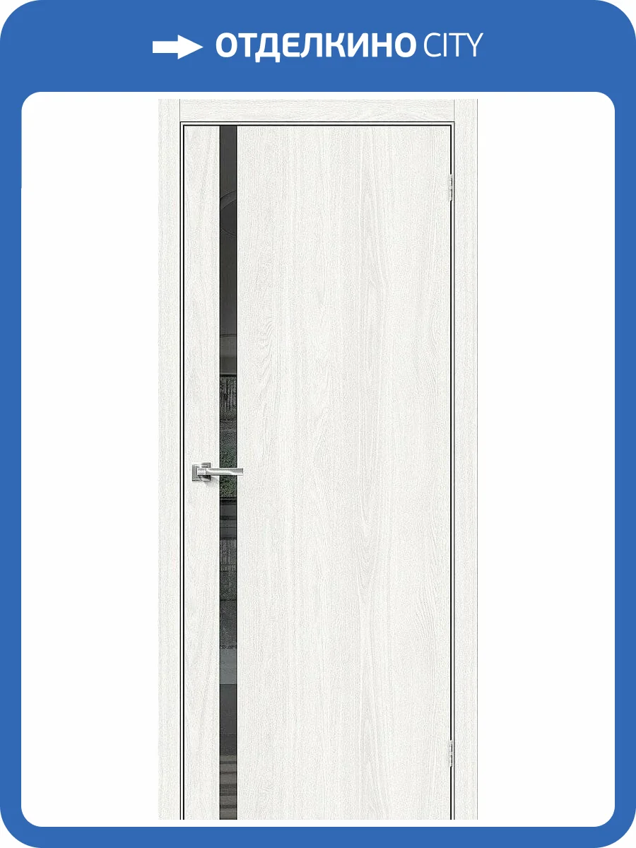 Межкомнатная дверь Bravo 153-1036 Браво-1.55 White Dreamline 200x70 фото 2