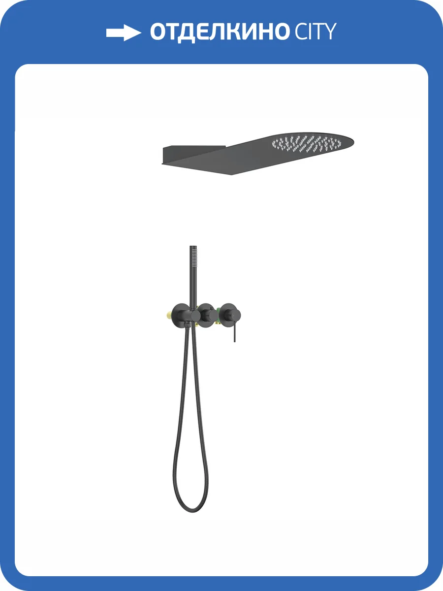 Душевой комплект Timo Saona SX-2340/03SM черный фото 4