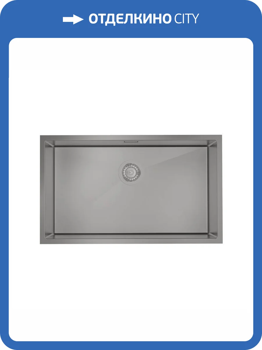 Мойка кухонная Iddis Edifice EDI74G0i77 графит фото 3