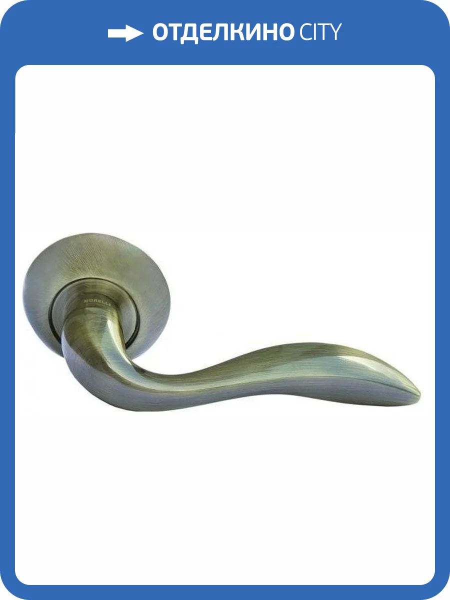 Дверная ручка Morelli MH-05 MH-05 AB (Античная бронза) фото 3