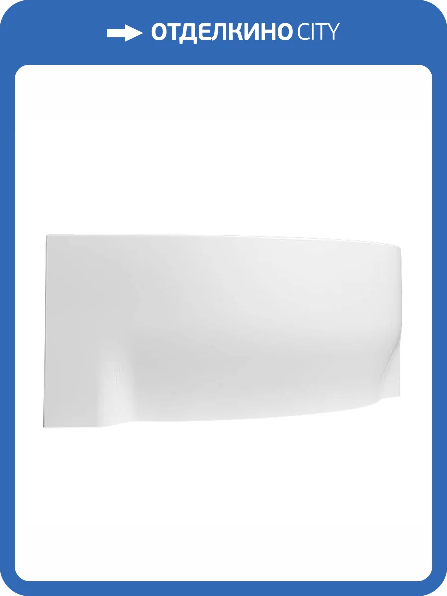 Фронтальная панель Alex Baitler Ladoga PFL17L белая, левая с горизонтальным крепежом фото 2