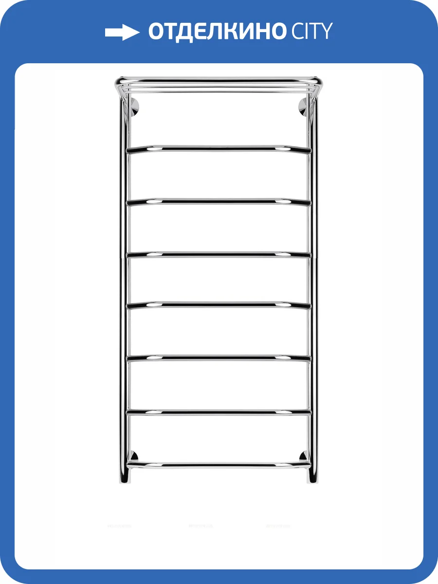 Полотенцесушитель электрический Secado Агата 4603759402277 1 СП 100x50, L, хром фото 3