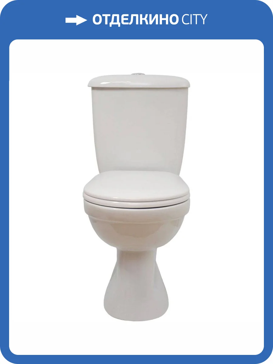 Унитаз-компакт Оскольская керамика Суперкомпакт 47301110322 Стандарт фото 6