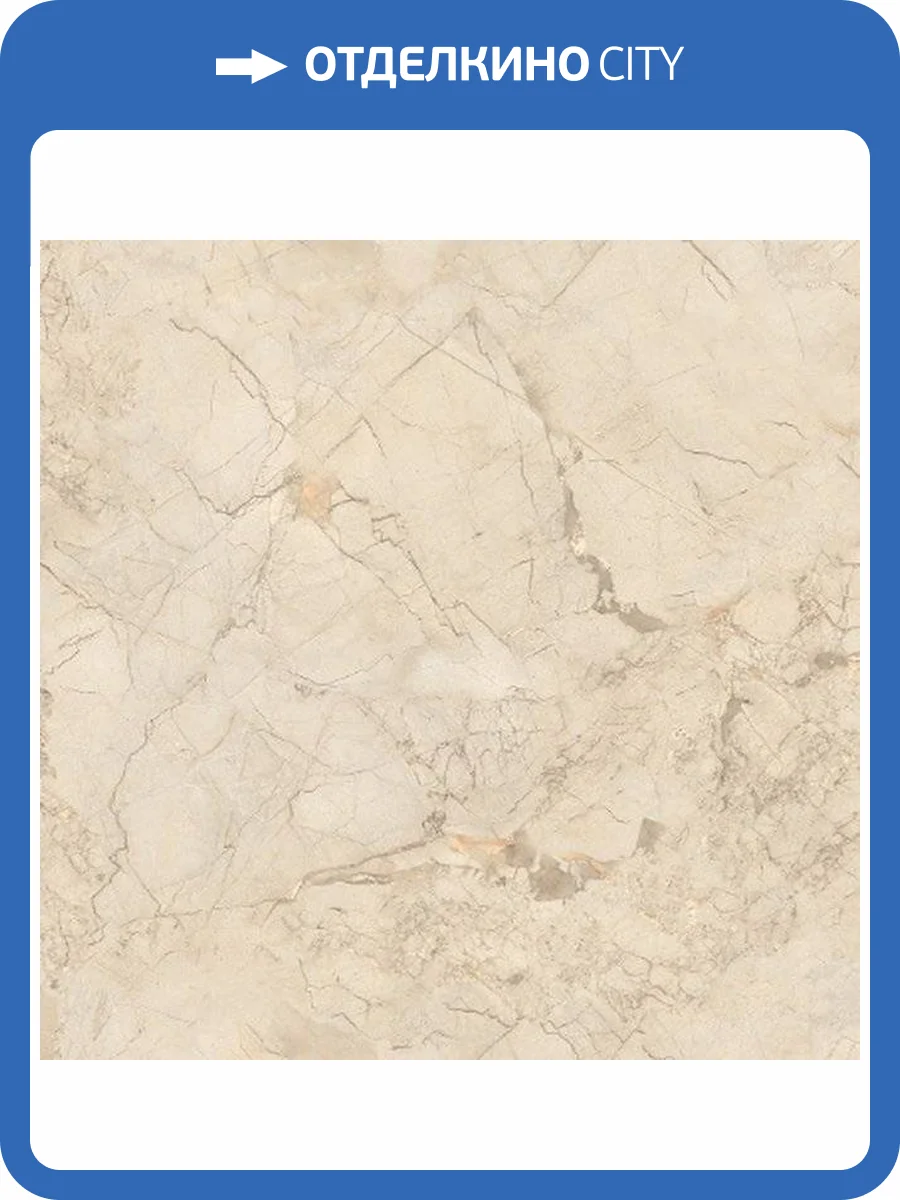 Керамогранит NT Ceramic Marmo NTT995150M Ivory Endless 60x60 фото 2