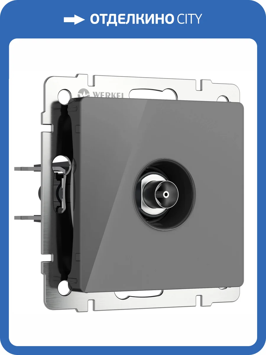 ТВ-розетка оконечная Werkel W1183044 фото 3