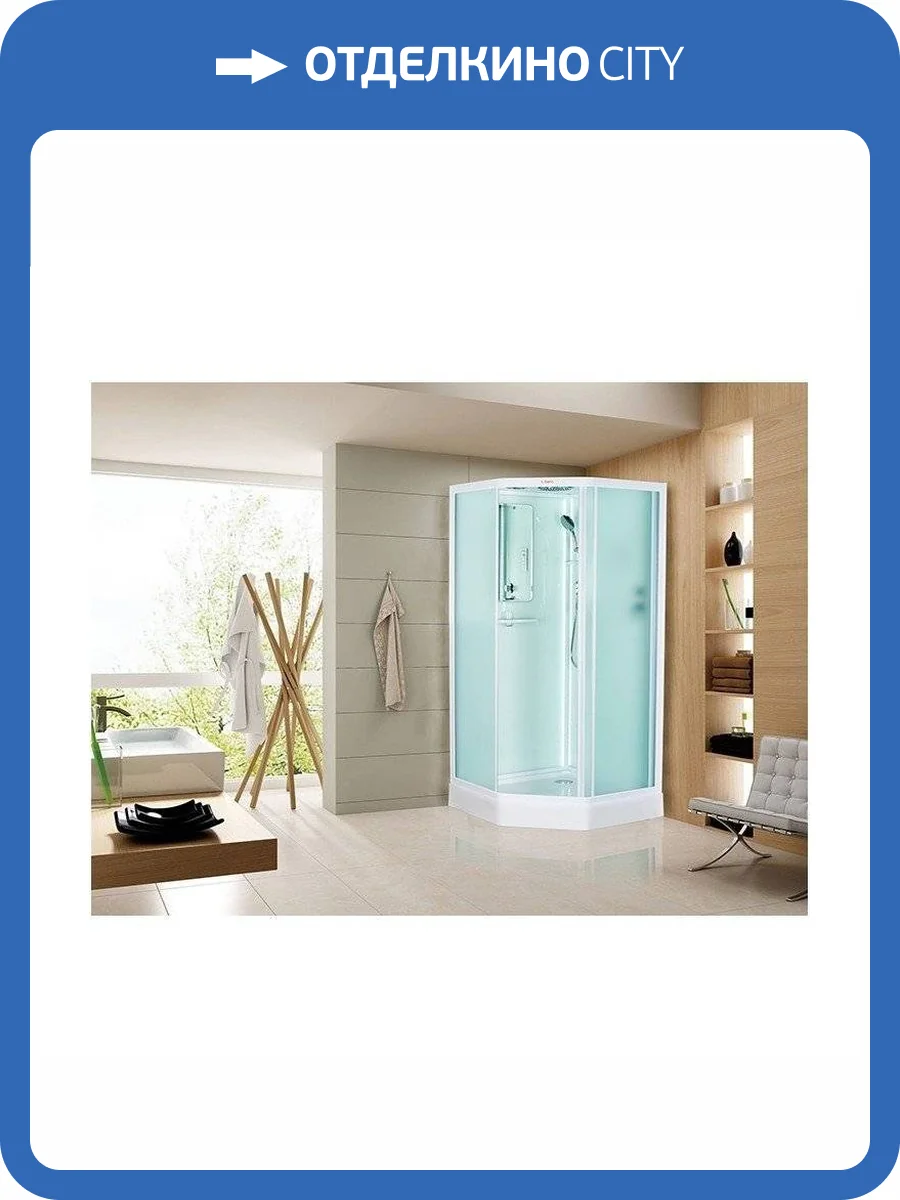 Душевая кабина Esbano Led ESKL100PR фото 2