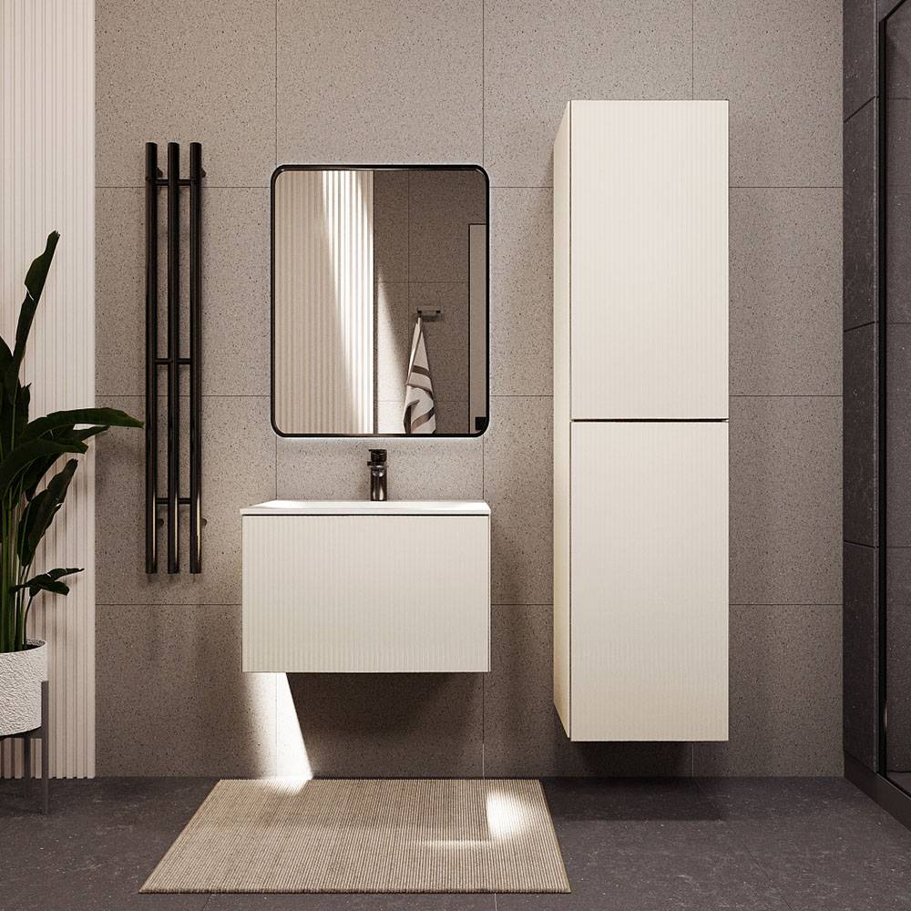 Тумба с раковиной Terminus Euromix EUR10601900101OSL айвори, 60x38 фото 2