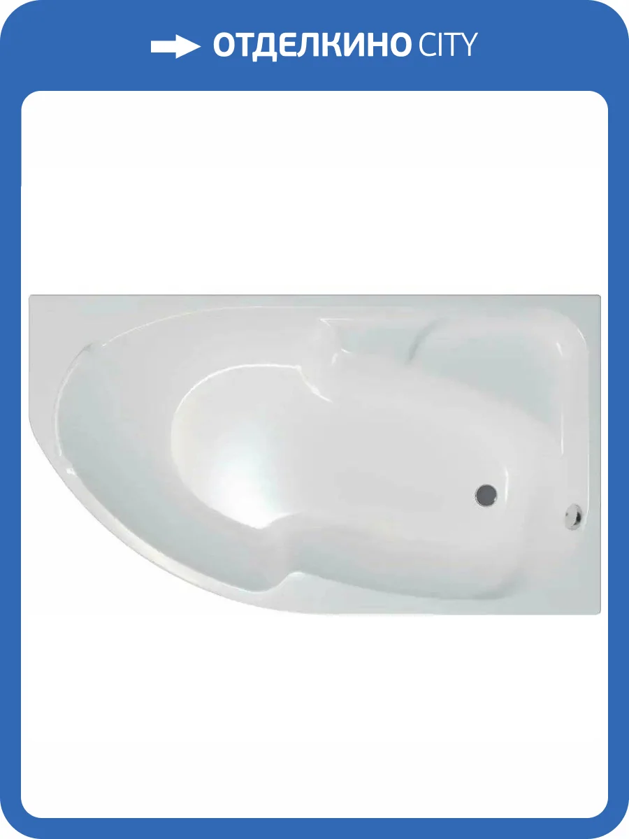 Акриловая ванна Triton София 170x95 правая, с каркасом фото 7
