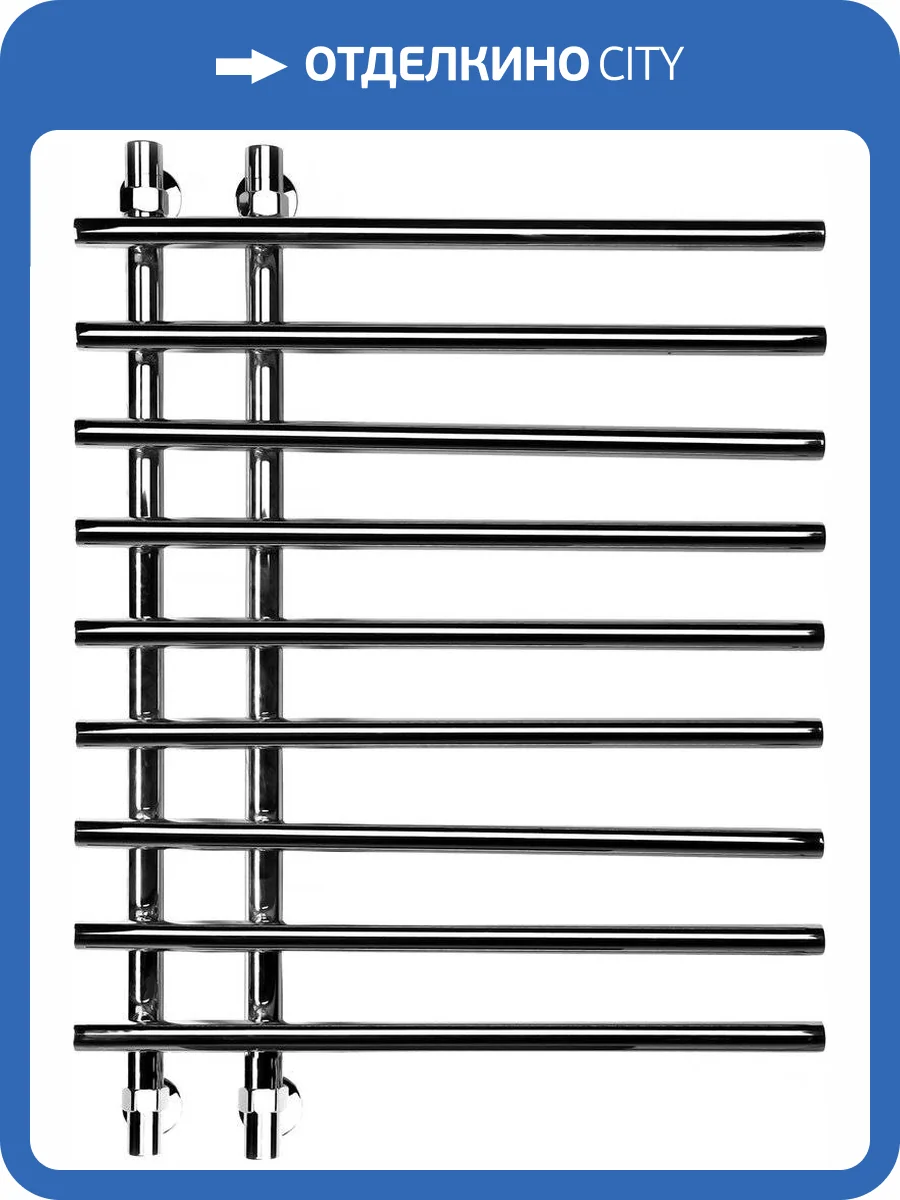 Полотенцесушитель водяной Ника Bamboo ЛБ4 80/10/50 фото 5