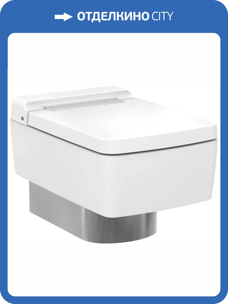 Унитаз подвесной TOTO SG CW512YR с металлической декоративной панелью и микролифтом фото 6